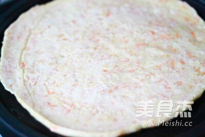 胡萝卜鸡蛋饼