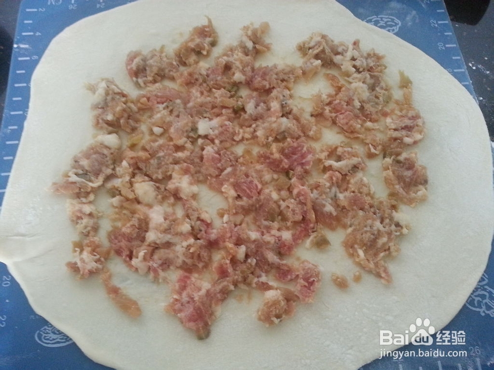 停不了肉末千层饼