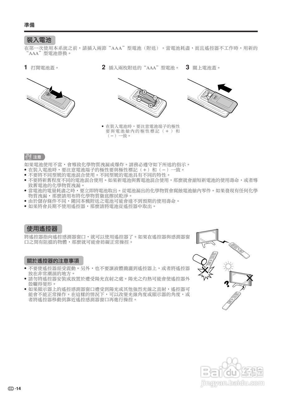 声宝LC-32G2H型液晶电视机说明书:[2]