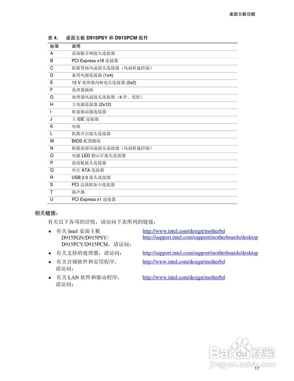 Intel D915PCM主板说明书:[2]