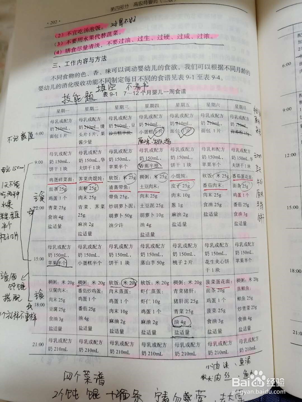 高级育婴师考试经验