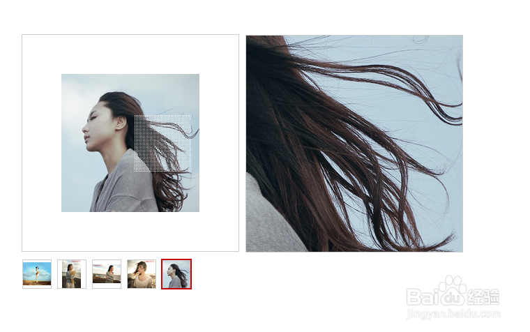 产品详细页放大镜插件jquery