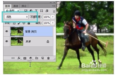 Photoshop通过图层混合模式制作梦幻效果照片