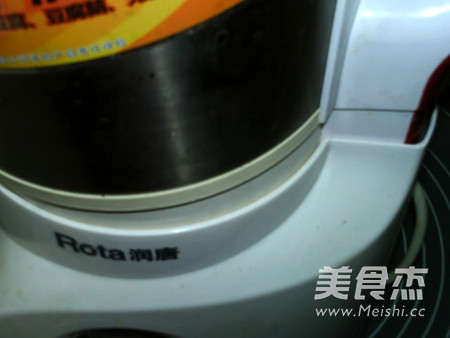 益智山药黑米糊