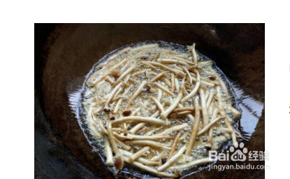 酱炒茶树菇的做法步骤