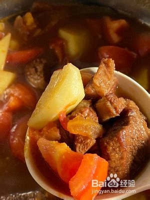 怎么做番茄土豆牛腩