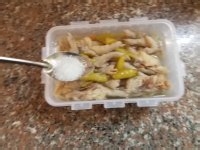酸辣鸡脚的制作方法