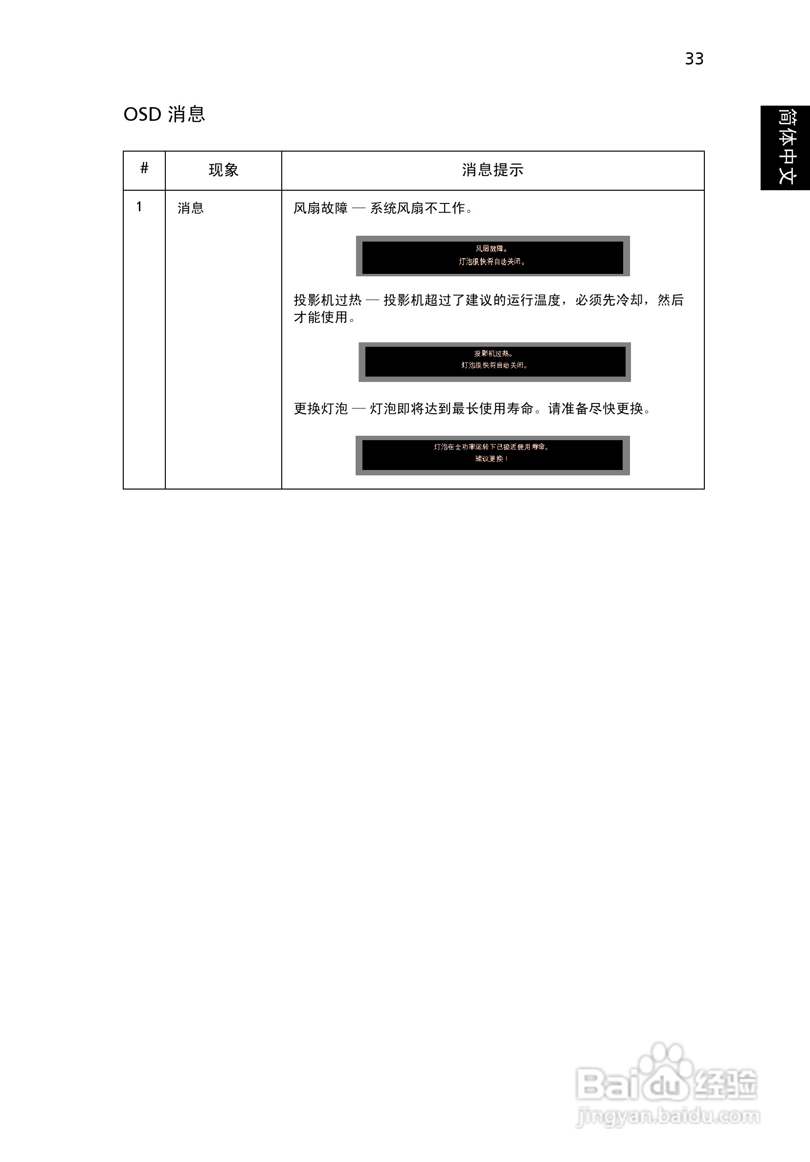 宏基P5260i投影机使用说明书:[5]