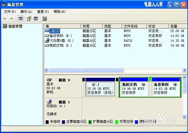 硬件外设：[20]u盘不被电脑识别