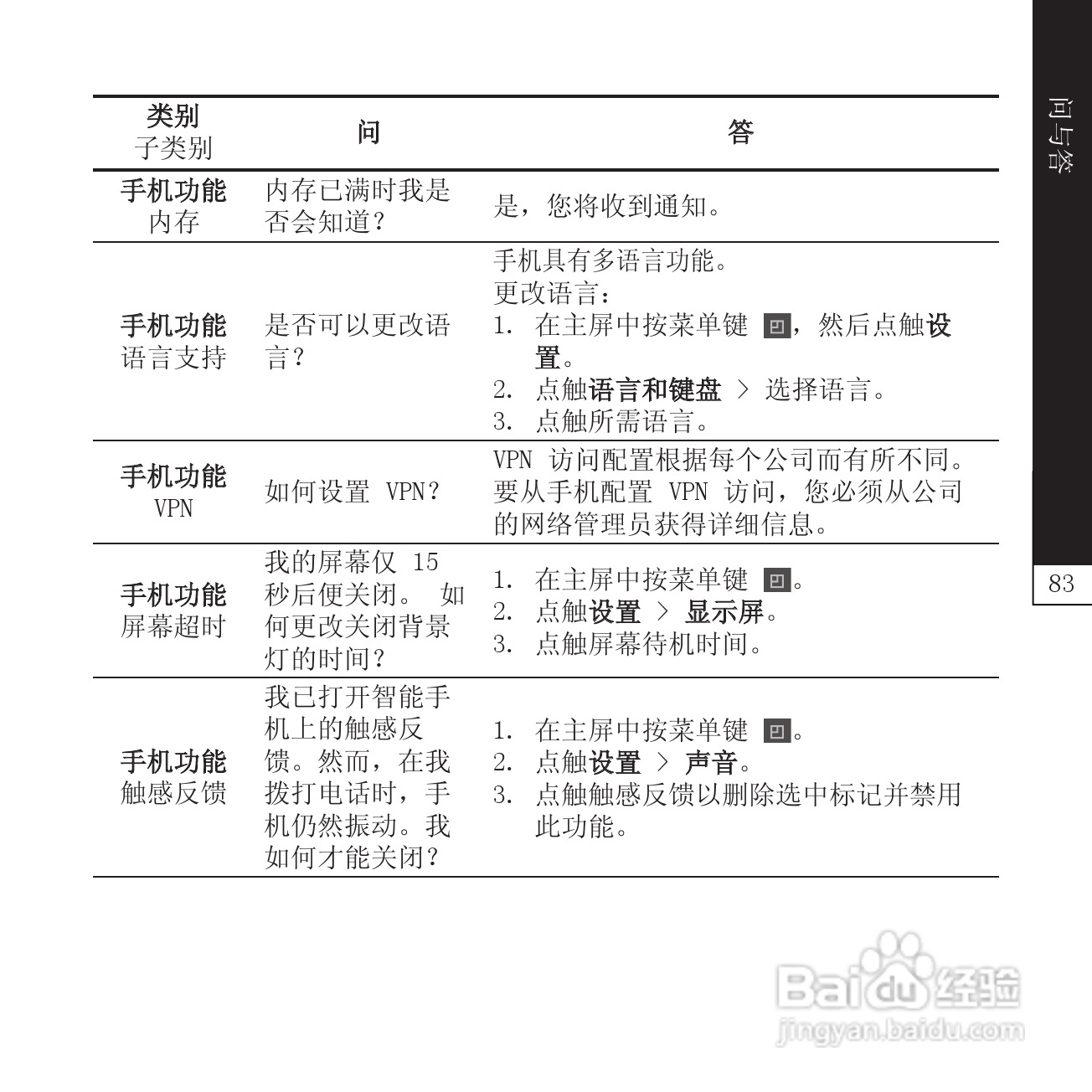 LG P940手机说明书:[9]