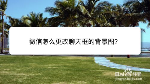 微信怎么更改聊天框的背景图