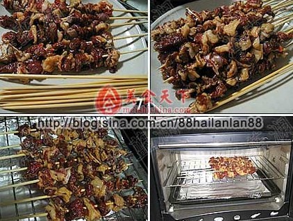 烤羊肉串的做法