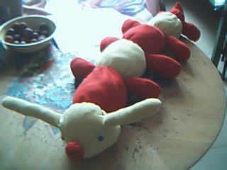 DIY布艺玩偶毛毛虫