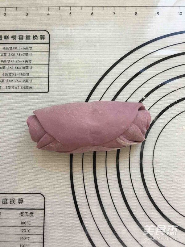 紫薯玫瑰花馒头