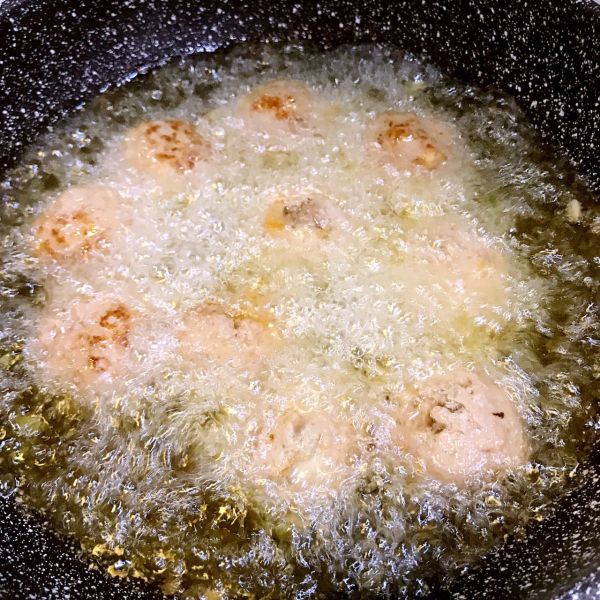 照烧包心牛肉丸