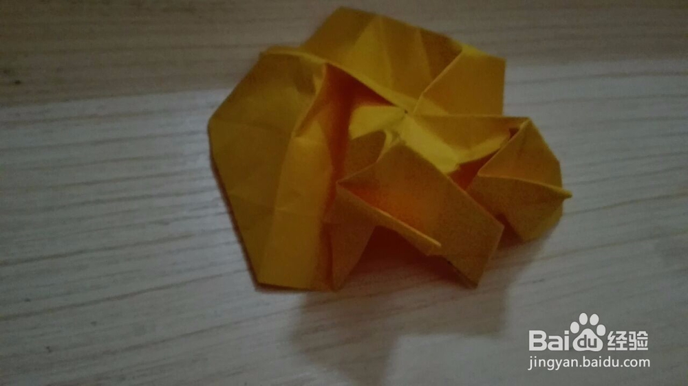 普通玫瑰花的折法