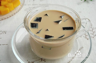 自制午后仙草奶茶
