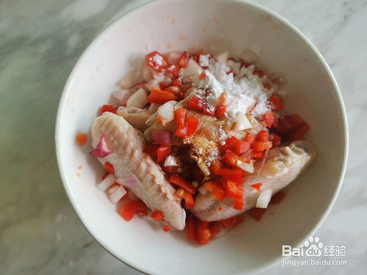 蒜香金针菇蒸鸡翅