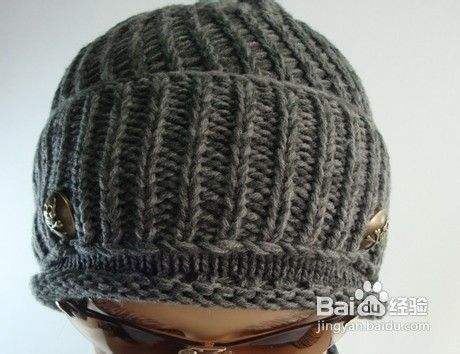 男士帽子的织法