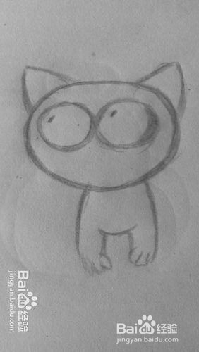 如何画一只可爱的小猫