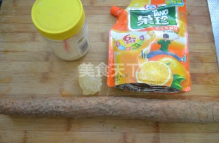 中华蚕宝果味山药的做法