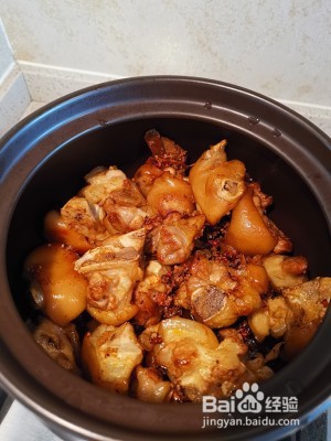 黄酒焖猪蹄怎么做