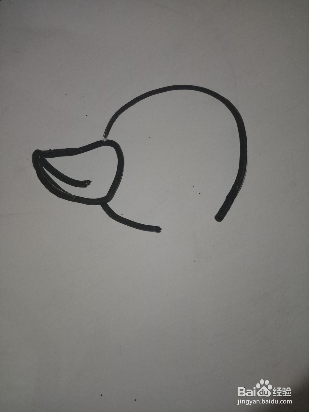 简笔画：最简单的小鸭子