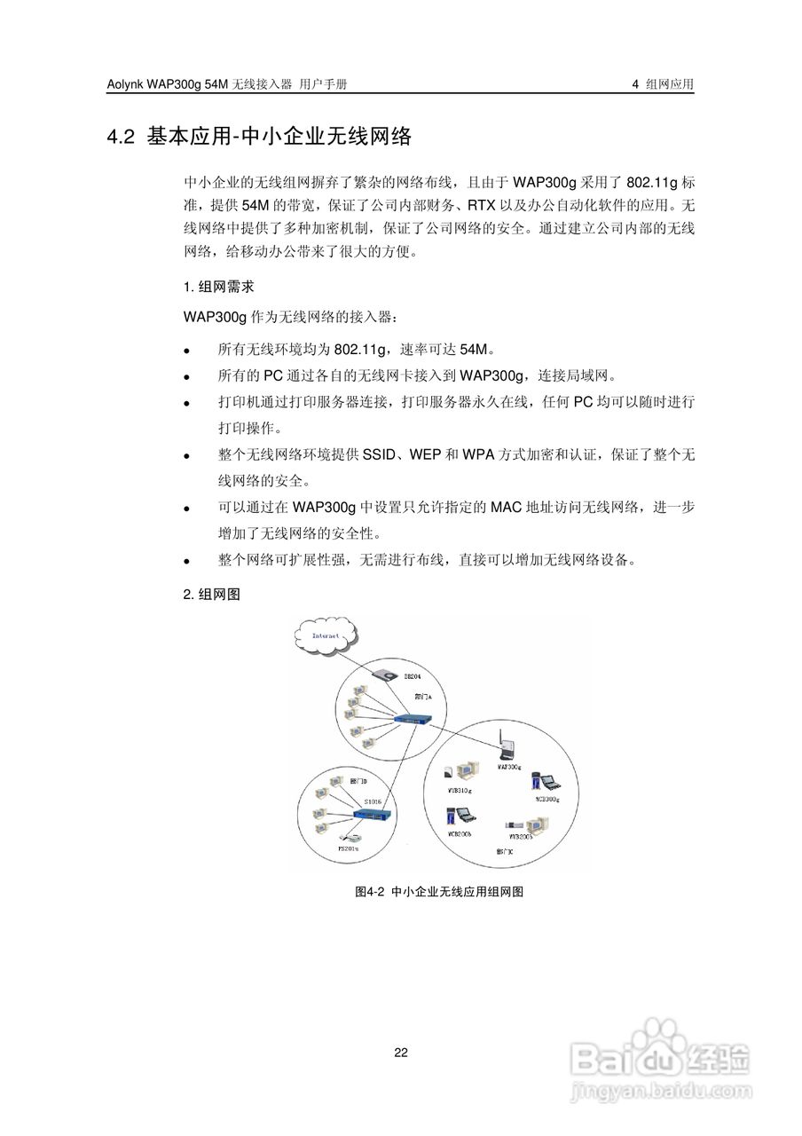 华三交换机WAP300g54M型说明书:[3]