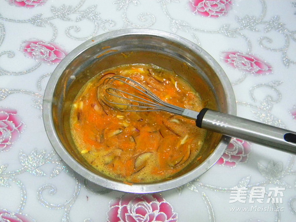 胡萝卜煎蛋的做法