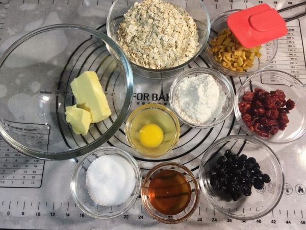 燕麦水果能量块