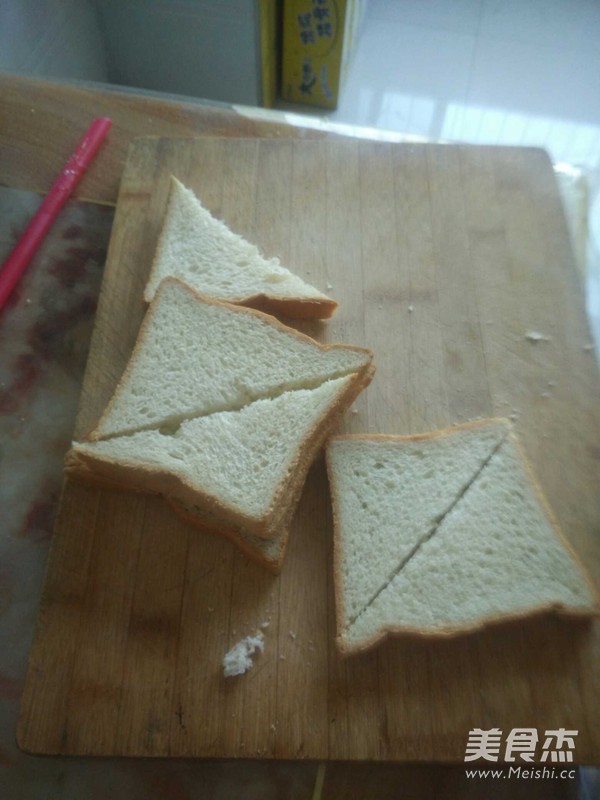 烤吐司片的做法