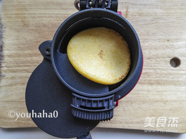 奶香玉米饼的做法