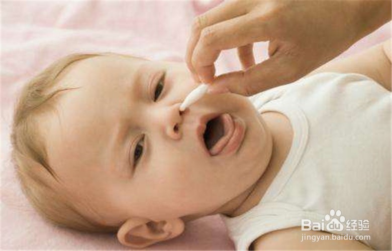 四个半月宝宝鼻塞睡不着觉怎么办