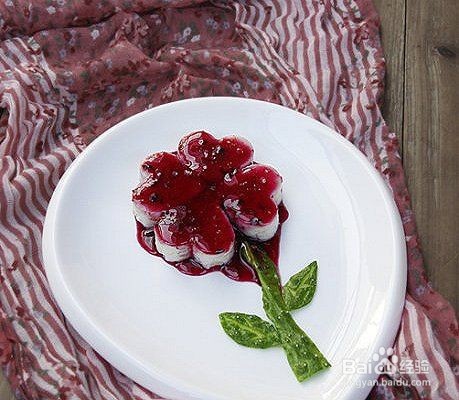 蓝莓山药的做法