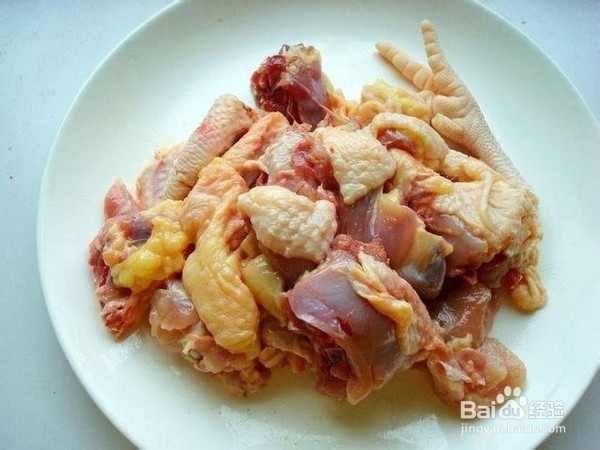 莲子姬松茸炖鸡的制作方法