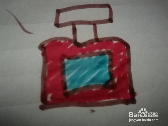 怎么样用简笔画画香水瓶