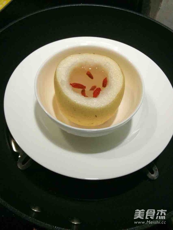 冰糖雪梨的做法