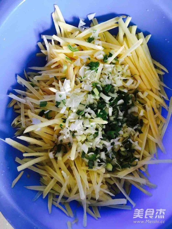 香煎土豆丝饼