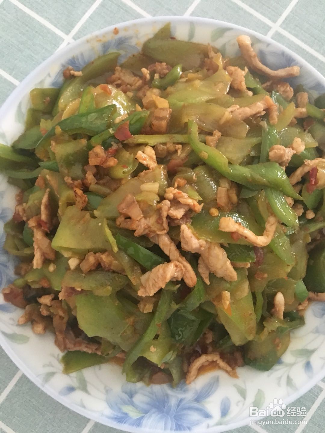 莴笋炒肉怎么做