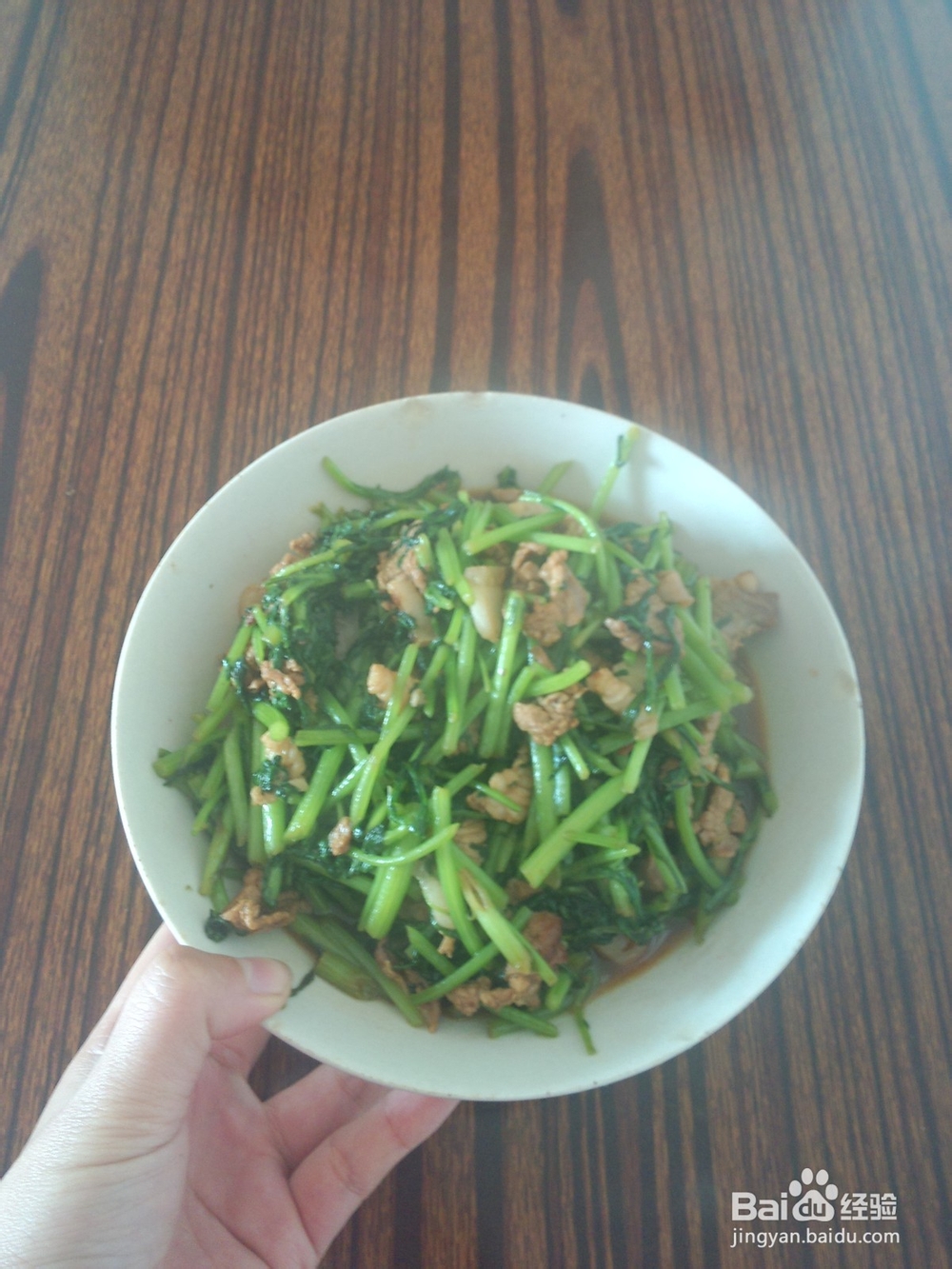 肉炒蒿子秆怎么做