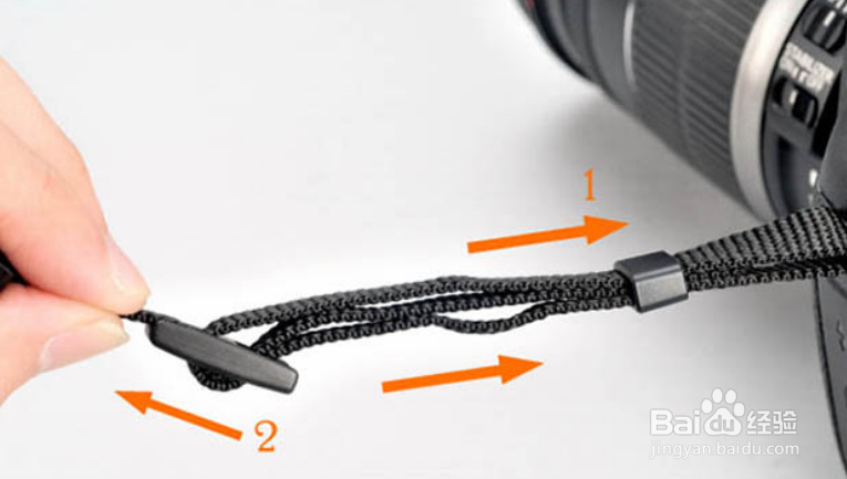 相机绳子怎么安装