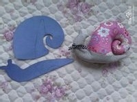 布艺蜗牛可爱diy