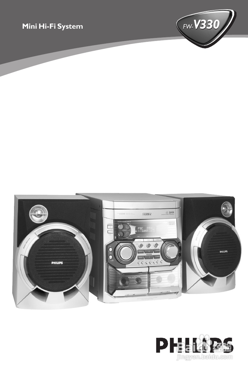 飞利浦 FW-V330音响使用说明书:[1]