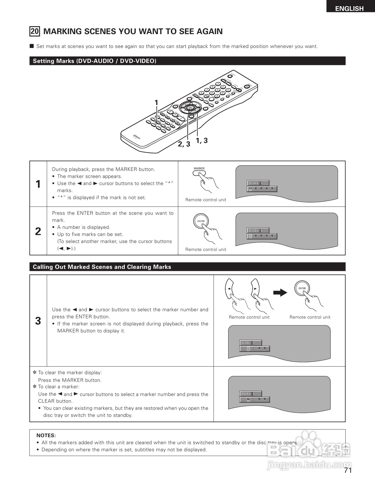 DENON DVD音频-视频/超级CD播放机DVD-3910说明书:[4]