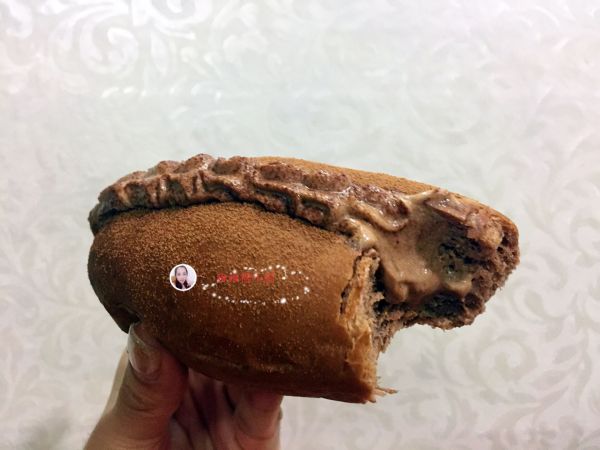 可可咸奶油面包