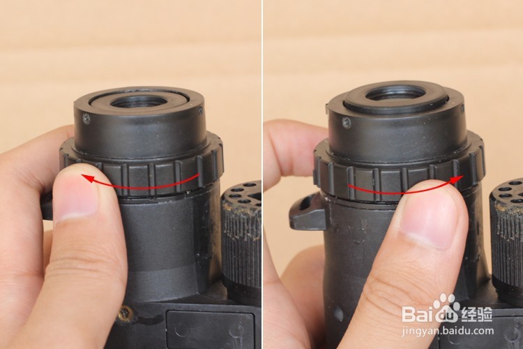 屋脊结构双筒望远镜拆解图望远镜结构图