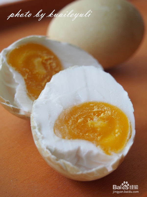 稀饭的最佳搭档----腌咸蛋