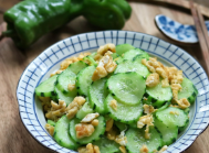 带你做黄瓜炒鸡蛋