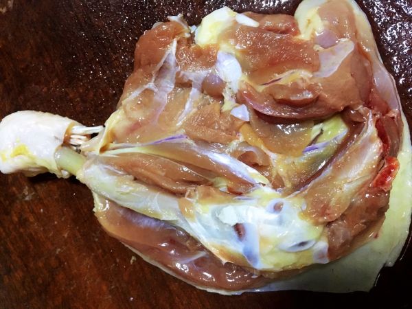 奥尔良烤鸡腿卷