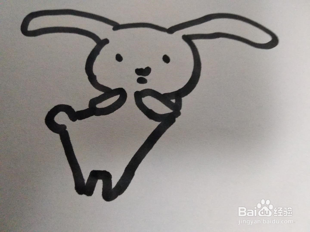 兔子的简笔画怎么画?怎么画小兔子?